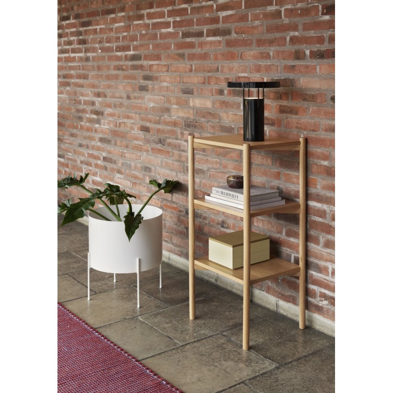 hubsch petite etagere murale bois clair style scandinave - Kdesign