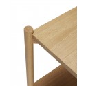 petite etagere colonne 3 plateaux design scandinave bois clair hubsch
