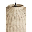 suspension design ovale rotin hubch scandinave