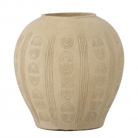 vase terre cuite beige style antique jarre bloomingville