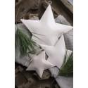 grande etoile decoration de sapin de noel metal rose pastel ib laursen