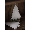 decoration de noel sapin rose pastel metal ib laursen