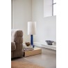 hk living abat jour lampe lin blanc ecru