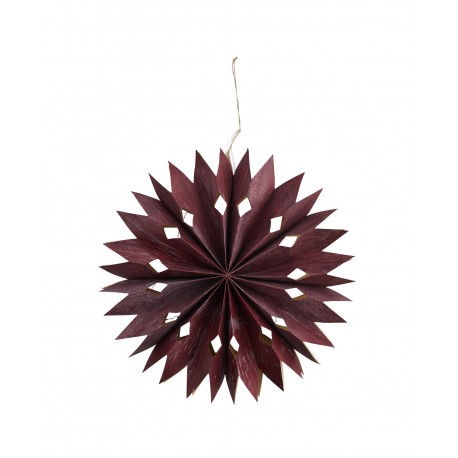 decoration murale etoile led lumineuse rouge madam stoltz