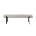 Banc tissu coton métal House Doctor