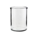 house doctor vase verre droit simple reem