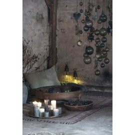 bougie vert d eau jade menthe rustique ib lauursen