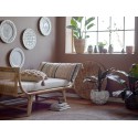 cache pot decoratif blanc texture gres boho bloomingville liren