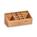 rangement organiseur maquillage bois bambou zeller 25385