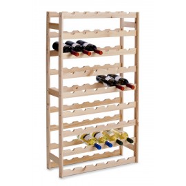 Large Wooden Wine Rack for 54 Bottles Zeller