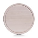 Assiette en bois hêtre naturel Zeller