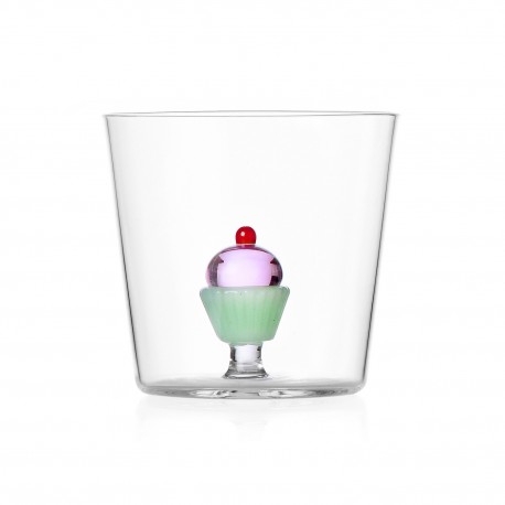 verre a eau cupcake rose ichendorf milano sweet and candy