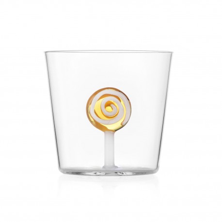 verre a eau sucette ambre ichendorf milano sweet and candy