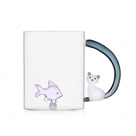 Tasse verre Ichendorf Milano Tabby Cat
