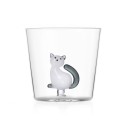 verre chat ichendorf milano tabby cat blanc gris