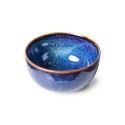 hk living petit bol bleu porcelaine rustique