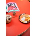 petite assiette retro vintage orange hk living