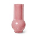 vase verre rose corail hk living