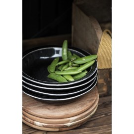 Assiette creuse rustique grès IB Laursen