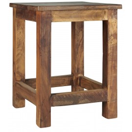 table de chevet rustique tabouret bois recycle ib laursen