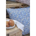 grande housse coussin fleuri bleu 60 x 60 cm ib laursen