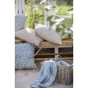 grande housse coussin fleuri bleu 60 x 60 cm ib laursen