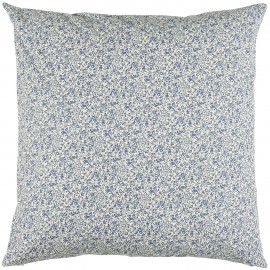 housse de coussin coton liberty bleu ib laursen 60 x 60 cm