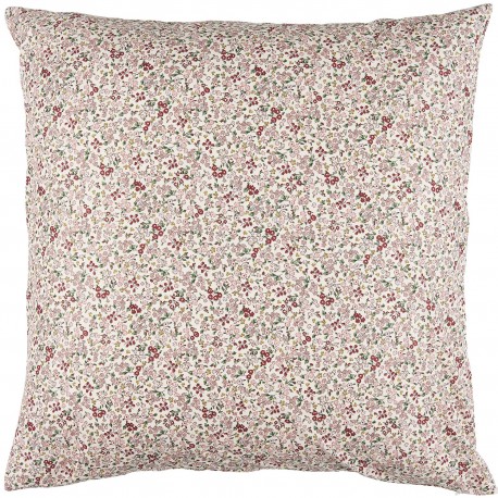 grande housse de coussin fleuri liberty rose coton ib laursen