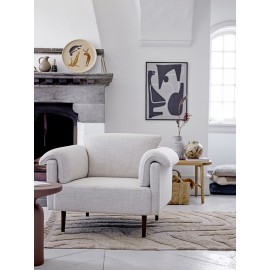 vase gris mat ceramqiue bloomingville saku