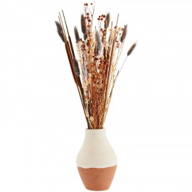vase terre cuite poterie artisanale bicolore madam stoltz