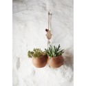 porte plante suspendu terre cuite poterie artisanale madam stoltz