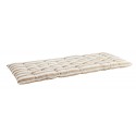 matelas long banquette daybed blanc beige coton raye madam stoltz