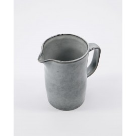petit pichet rustique epure gres gris clair house doctor