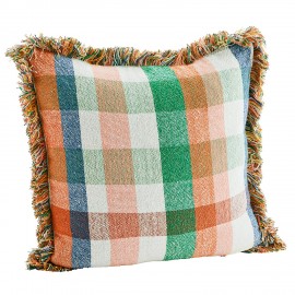 Grande housse de coussin coton recyclé Madam Stoltz