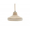 lampe suspension naturelle herbier jonc de mer blanc madam stoltz
