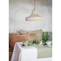 lampe suspension naturelle herbier jonc de mer blanc madam stoltz