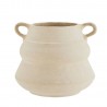 vase pot en papier mache blanc pour fleurs sechees madam stoltz