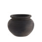 pot artisanal de terre cuite noire madam stoltz