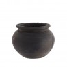 pot artisanal de terre cuite noire madam stoltz