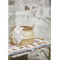 daybed lit de repos metal dore laiton textile coton blanc madam stoltz