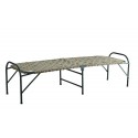 baquette daybed lit de repos pliable metal noir tissu vert madam stoltz