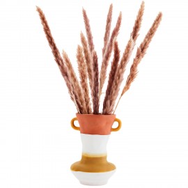 vase artisanal terre cuite peint main madam stoltz