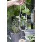 porte plantes pot verre transparent a suspendre corde jute ib laursen