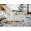 coffre enfants rangement jouets peluches chambre bois blanc zeller