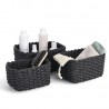 Paniers rangement Zeller set de 3
