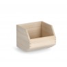 Boite de rangement empilable bois Zeller