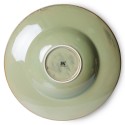 grande assiette a spaghetti porcelaine vert clair amande hk living