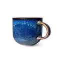 mug bleu porcelaine rustique hk living