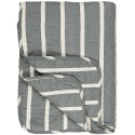 plaid matelasse bleu poudre raye ib laursen