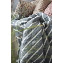 plaid matelasse bleu poudre raye ib laursen